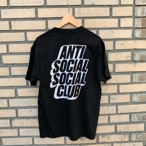 Black Antisocial Social Club T-shirt